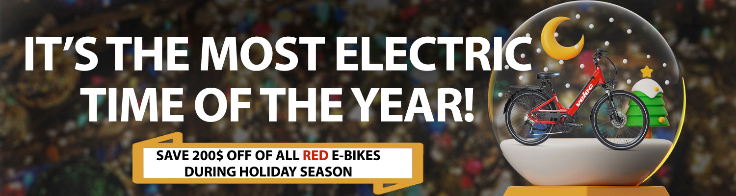 Red E-bikes Holiday Deals