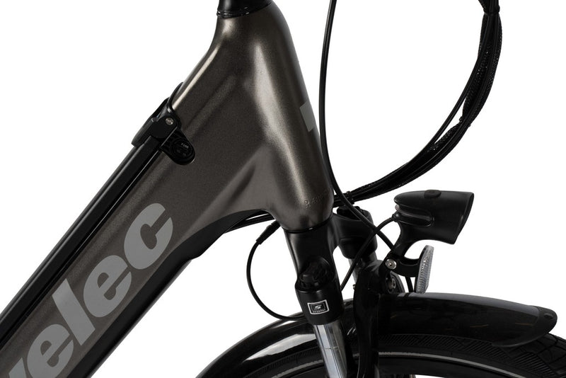 Velec R48 PRO 2023 titanium e-bike with 450W mid drive motor